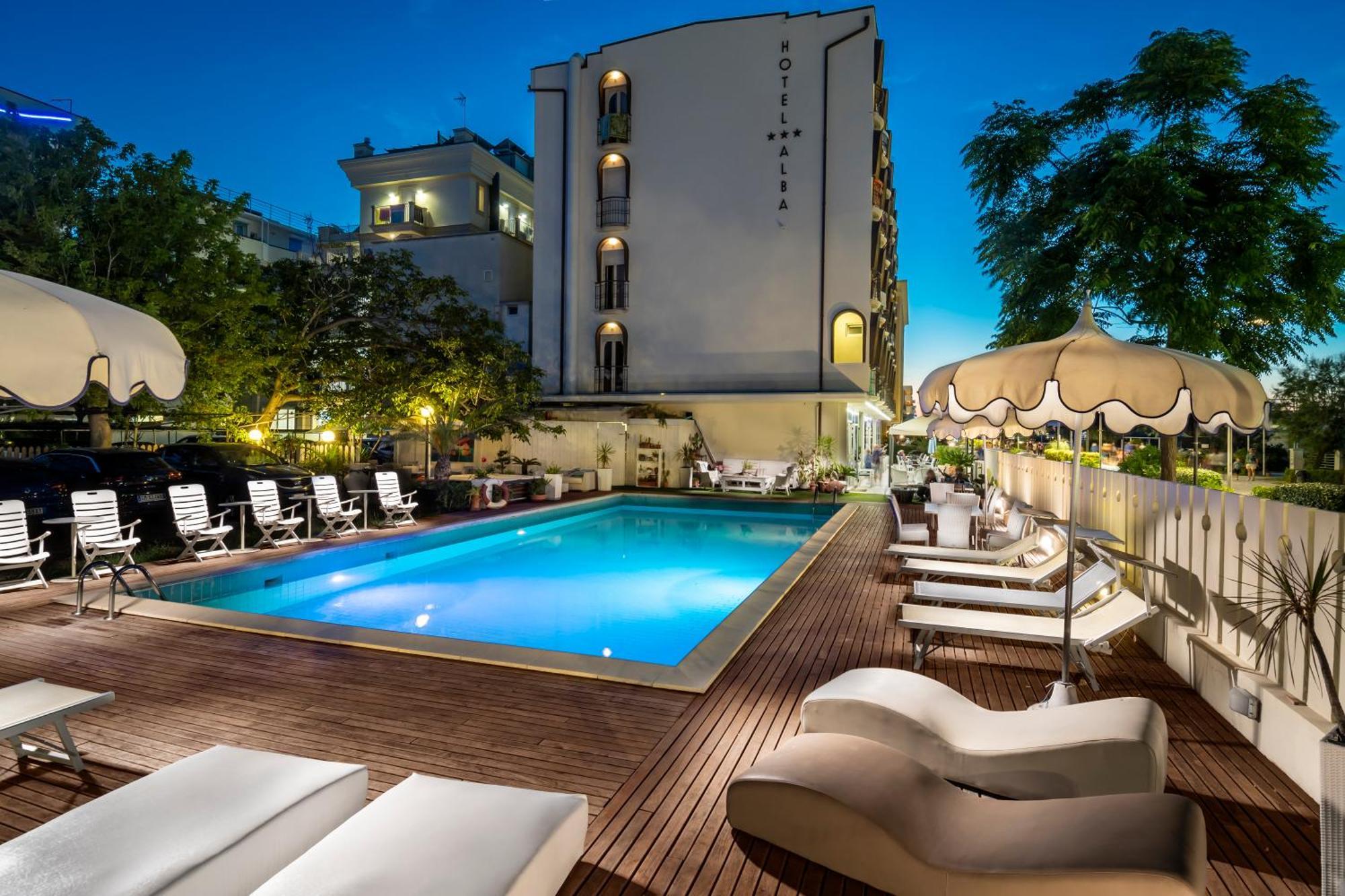 Hotel Alba Misano Adriatico Extérieur photo